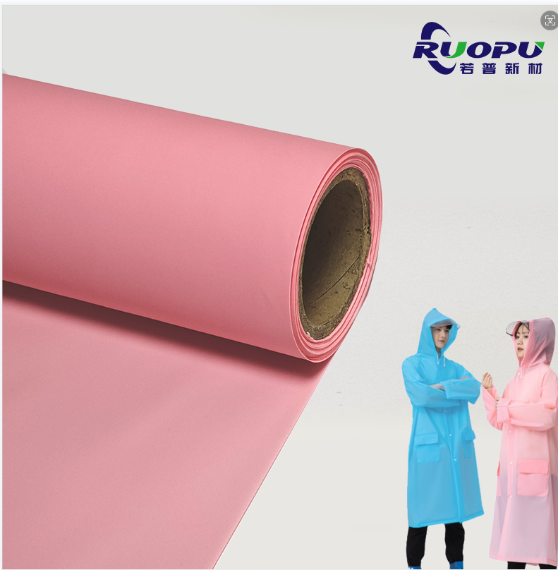 Jas hujan EVA Dewasa Tahan Air Matte yang Dapat Digunakan Kembali Jas hujan EVA Dewasa Tahan Air Matte yang Dapat Digunakan Kembali